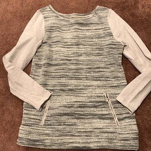 Loft-Mixed Media sweatshirt